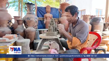 Khánh Hòa: Độc đáo linh vật ngựa làng gốm Chăm Bàu Trúc