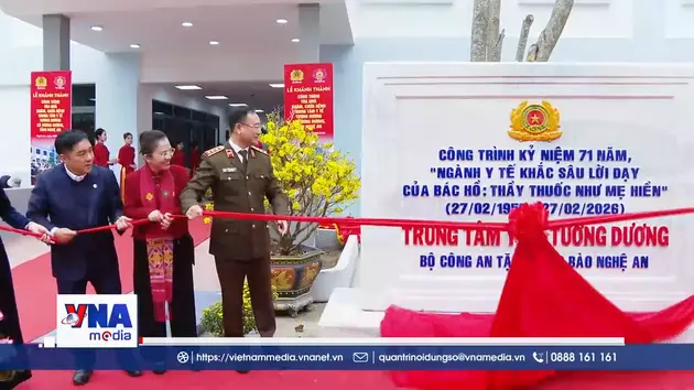 Bộ Công an khánh thành hai công trình an sinh xã hội ở miền tây Nghệ An