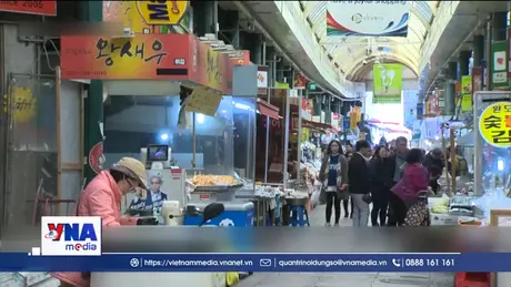 Hàn Quốc khuyến khích người dân sắm Tết tại chợ truyền thống