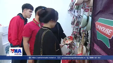 Người tiêu dùng đánh giá cao chất lượng gia dụng Việt tại Hội chợ mùa xuân