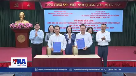 TP Hồ Chí Minh hiệp thương lần 3 và bàn giao danh sách ứng cử ĐBQH