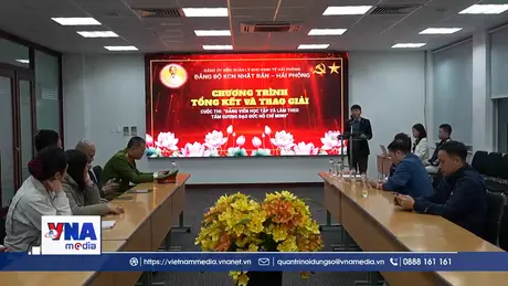 Hải Phòng trao giải cuộc thi tìm hiểu và học tập theo Bác