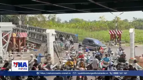 Các bến phà An Giang hoạt động hết công suất dịp Tết Bính Ngọ