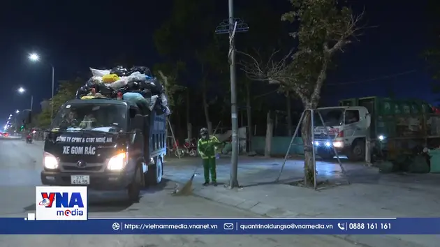 Những người thầm lặng giữ vệ sinh môi trường đô thị dịp Tết