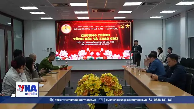 Hải Phòng trao giải cuộc thi tìm hiểu và học tập theo Bác