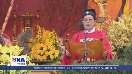 Trải nghiệm Tết cung đình xưa, đường hoa xuân tại Hoàng thành Thăng Long