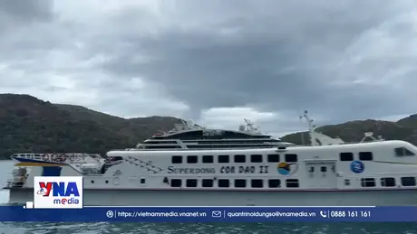 Đặc khu Côn Đảo đón tàu khách quốc tế đầu tiên trong năm 2026