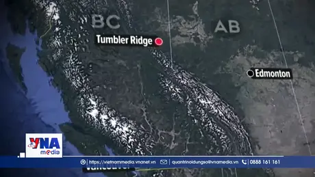 Xả súng tại Canada khiến 9 người thiệt mạng