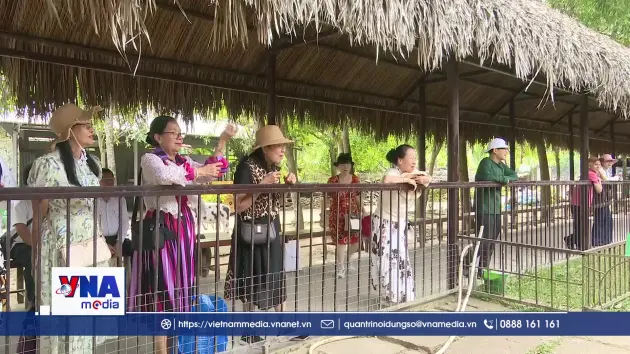 Kết hợp hài hòa không gian Tết và văn hóa bản địa