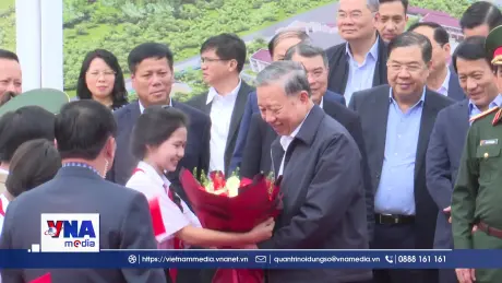 Tổng Bí thư Tô Lâm dự khởi công Trường Phổ thông Nội trú tại Đắk Lắk