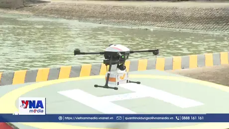 TP.HCM triển khai giao hàng qua đường biển bằng UAV