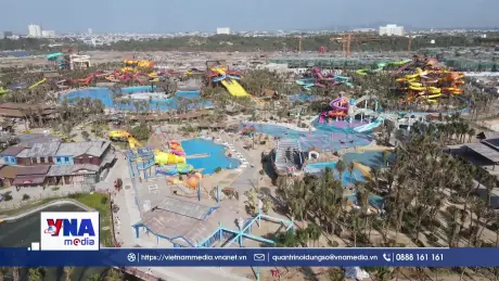 TP.HCM khai trương công viên nước bên biển rộng 15ha
