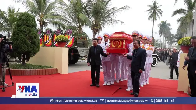 Hải Phòng tổ chức tang lễ đồng chí Đoàn Duy Thành