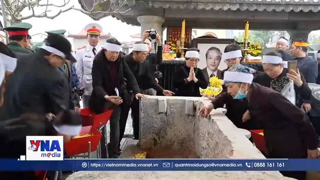 An táng nguyên Phó Chủ tịch Hội đồng bộ trưởng Đoàn Duy Thành