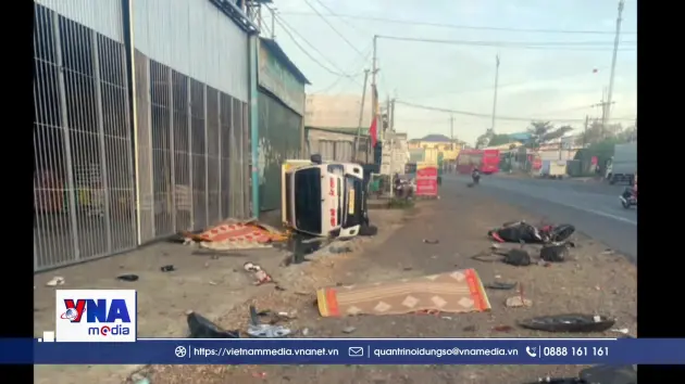 Tai nạn giao thông nghiêm trọng tại Lâm Đồng, 3 người tử vong