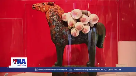 Ký ức văn hóa trong tượng ngựa của nghệ sĩ Vũ Hữu Nhung