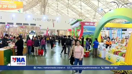 Hơn 500 nghìn lượt khách đến Hội chợ Mùa Xuân 2026