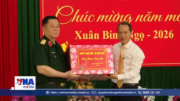 Đại tướng Nguyễn Trọng Nghĩa thăm, chúc Tết tại TP.HCM