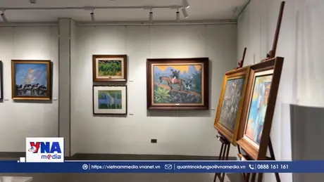 Ngựa nơi biên cương trong tranh họa sĩ Đỗ Đức