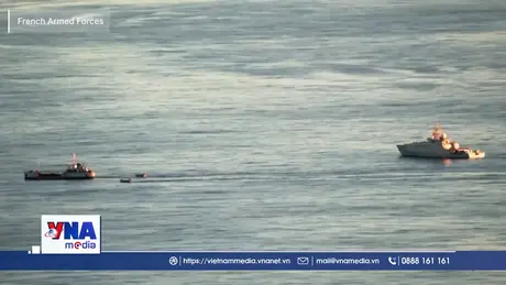 Hải quân Pháp thu giữ 2,4 tấn cocaine tại Thái Bình Dương