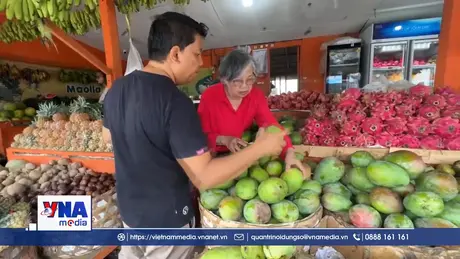 Theo chân người Việt ở Bali đi Chợ Badung sắm Tết