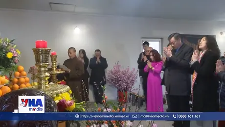 Thăm, chúc Tết cộng đồng người Việt tại CH Séc