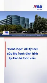 “Canh bạc” 700 tỷ USD của Big Tech định hình lại kinh tế toàn cầu