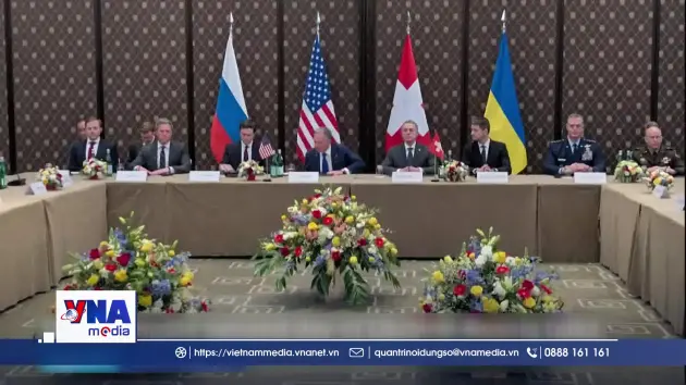 Nga, Mỹ và Ukraine bắt đầu ngày đàm phán thứ hai tại Geneva