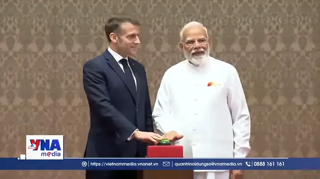 Ấn Độ và Pháp nâng cấp quan hệ song phương