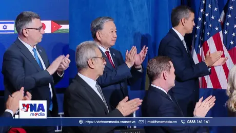 Tổng Bí thư Tô Lâm dự khai mạc Hội đồng Hoà bình về Dải Gaza