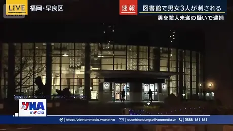 Tấn công bằng dao nghiêm trọng tại Nhật Bản