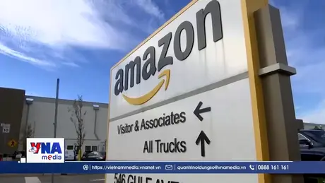 Amazon trở thành doanh nghiệp có doanh thu lớn nhất thế giới