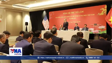 Tổng Bí thư Tô Lâm gặp gỡ bà con cộng đồng và các cơ quan đại diện Việt Nam tại Hoa Kỳ