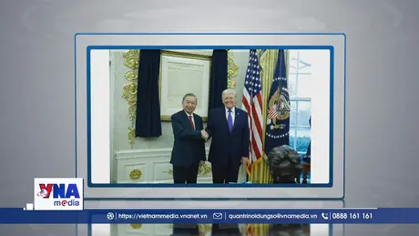 Tổng Bí thư Tô Lâm gặp Tổng thống Hoa Kỳ Donald Trump
