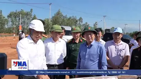 Phó Thủ tướng Hồ Quốc Dũng kiểm tra tiến độ cao tốc