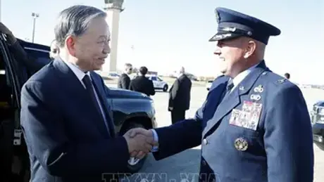 Tổng Bí thư Tô Lâm kết thúc chuyến dự họp khai mạc Hội đồng Hòa bình về Gaza tại Hoa Kỳ