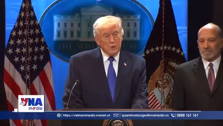 Tổng thống Trump tuyên bố tạm thời áp thuế toàn cầu 10%