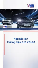 Nga hồi sinh thương hiệu ô tô VOLGA