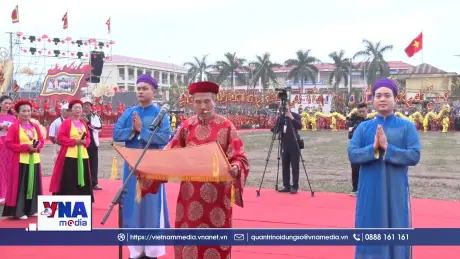 Khai mạc Lễ hội Tịch điền Đọi Sơn