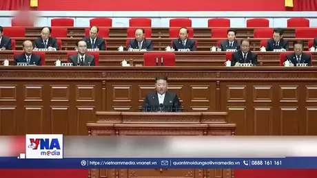Ông Kim Jong Un tái đắc cử Tổng Bí thư Đảng Lao động Triều Tiên
