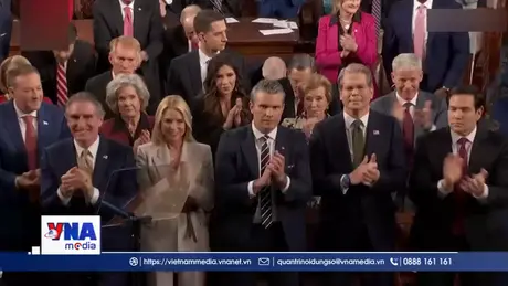 Tiêu điểm Quốc tế: Thông điệp Liên bang dài kỷ lục của Tổng thống Mỹ D.Trump