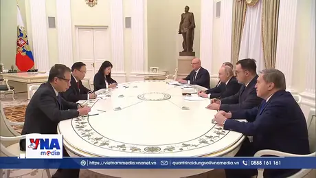 Đặc phái viên của Tổng Bí thư Tô Lâm hội kiến Tổng thống Liên bang Nga