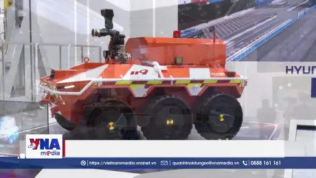 Hàn Quốc đẩy mạnh phát triển robot cứu hỏa