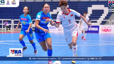 Đội tuyển futsal nữ Việt Nam thắng trận đầu tiên tại giải Đông Nam Á 2026
