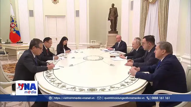 Đặc phái viên của Tổng Bí thư Tô Lâm hội kiến Tổng thống Liên bang Nga