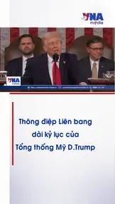 Thông điệp Liên bang dài kỷ lục của Tổng thống Mỹ D.Trump