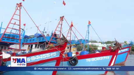 Sau Tết, ngư dân Đồng Tháp tất bật ra khơi