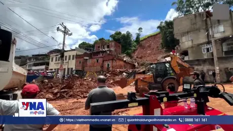 Brazil ban bố tình trạng thảm họa thiên tai do mưa lũ