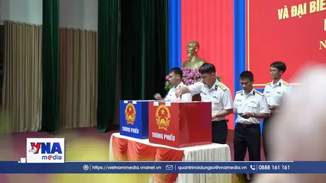 Vùng 2 Hải quân tổ chức bầu cử sớm