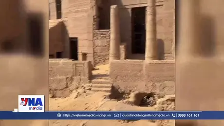 Ai Cập phát hiện nhóm lăng mộ đá thời Cổ Vương quốc